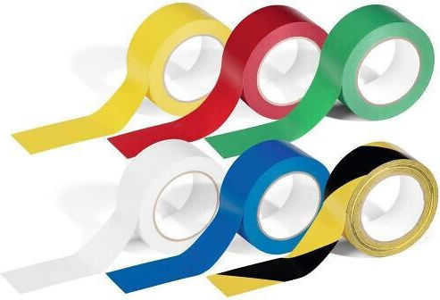 Durable Durable Plastic Marking Tape in White Color