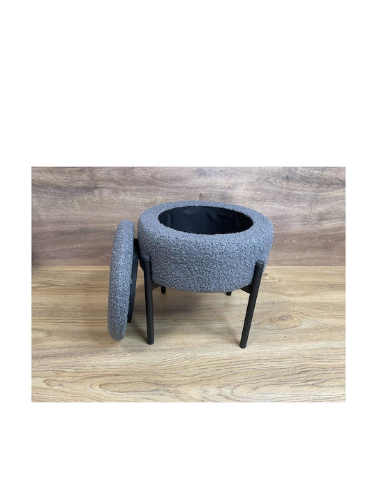 Hocker Gray 31x28cm 1Stück