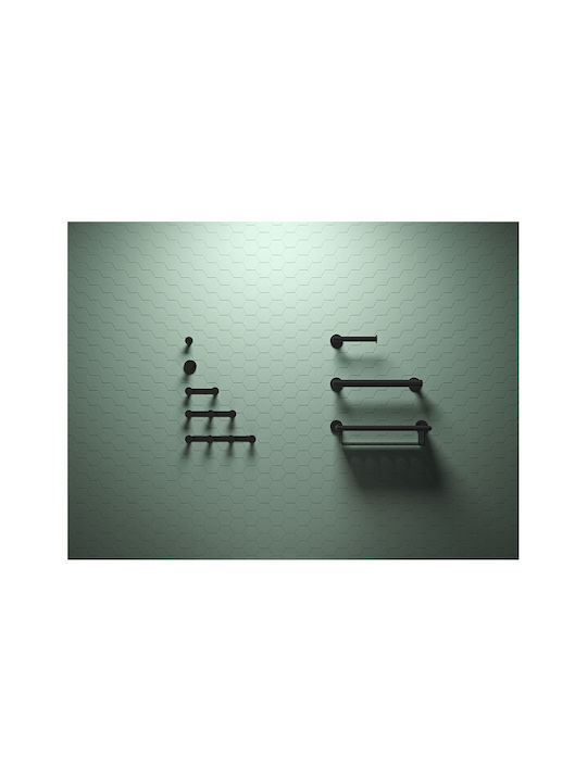 Verdi Omicron Haken Badezimmer Einzeln Schrauben ​4.4x4.4cm Braun