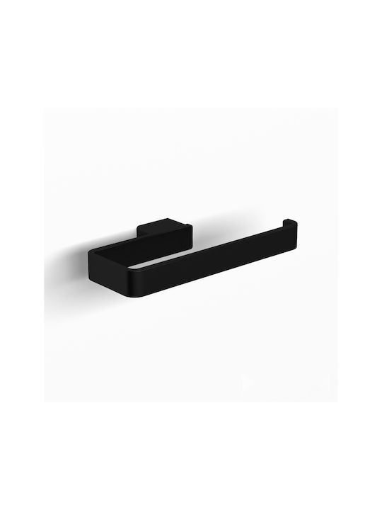 Langberger Series 123 Single Wall-Mounted Bathroom Ring ​20x2cm Black
