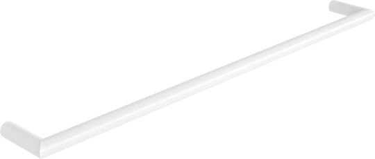 Verdi Lamda Single Wall-Mounted Bathroom Rail White