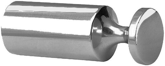 Karag Moderno Άγκιστρο Μπάνιου Μονό με Βίδες 1.6x1.6cm Ασημί Karag Moderno Άγκιστρο Μπάνιου Μονό με Βίδες 1.6x1.6cm Ασημί