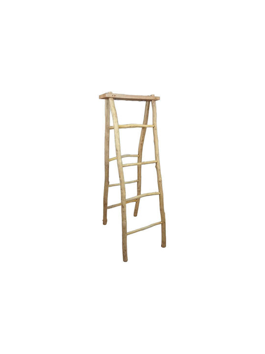 Nextdeco Leiterhänger aus Teakholz H150xB65/12xT39cm