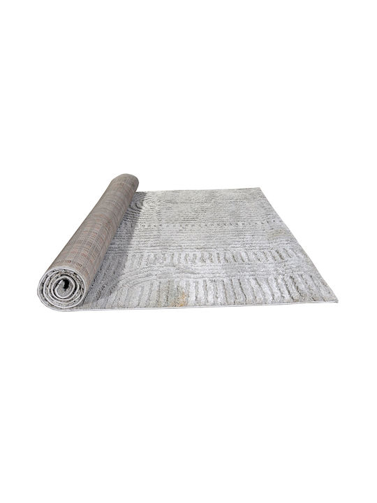 Tzikas Carpets Alloy 65000-125 Modern Bedroom Rugs Set Gray 382-0-335-65000-125 3pcs