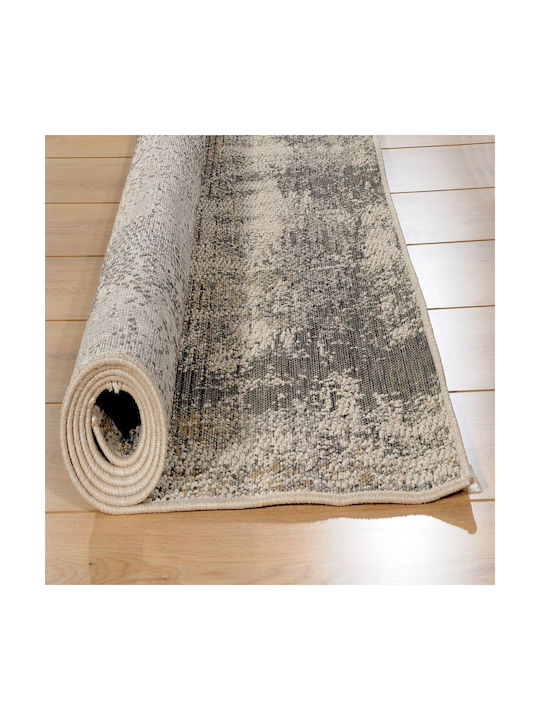Tzikas Carpets Kemet Σετ Μοντέρνα Χαλιά Κρεβατοκάμαρας Καφέ 390-0-335-62004-104 3τμχ