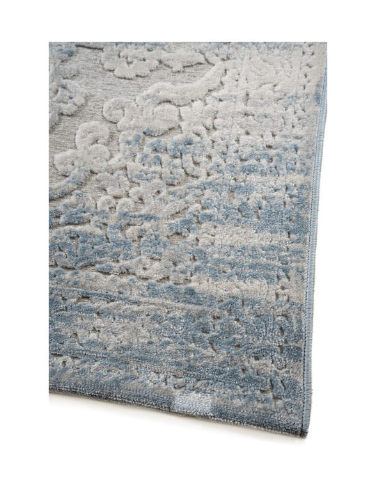 Klonaras Muse 522 Σετ Μοντέρνα Χαλιά Κρεβατοκάμαρας Blue 2004547 3τμχ