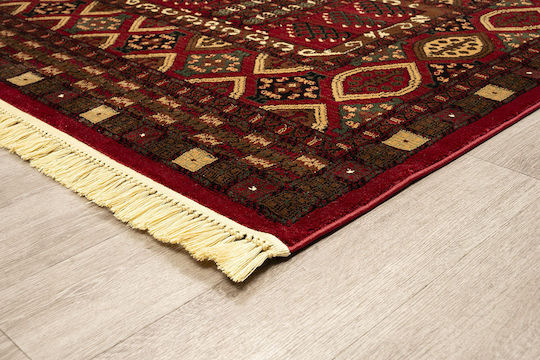Newplan Persia Bedroom Rug Sets Burgundy 5-79-PRS-13345_2273B-SET067(2x140,1x200) 3 Pieces