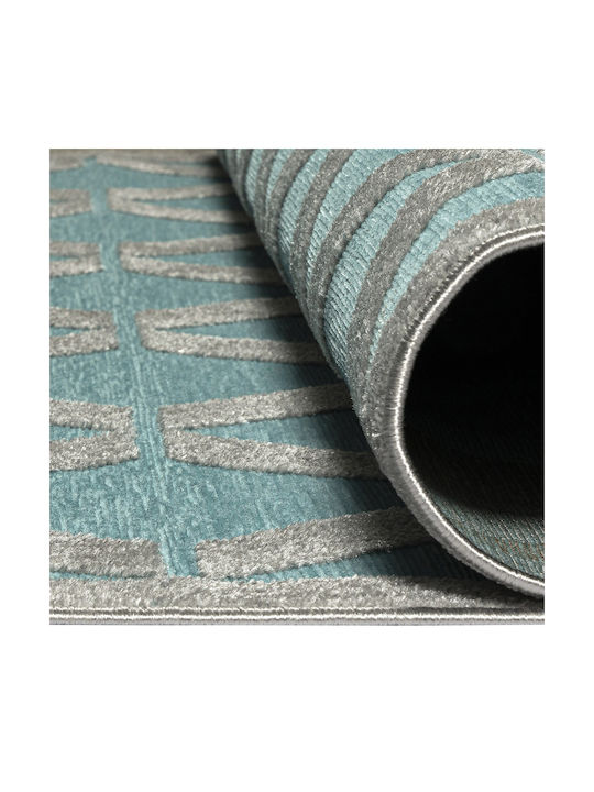 Beauty Home Resort Art 9961 Summer Bedroom Rugs Set Turquoise 9961-ΣΕΤ 3pcs