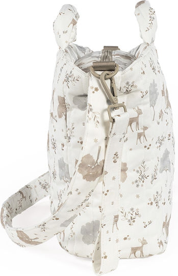 Pasito a Pasito Shoulder/Hand Diaper Bag Beige 43x29x11cm.