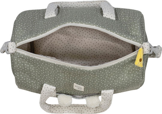 Walking Mum Shoulder Bag / Handbag Diaper Bag Poppy Mouse Green 36x20x20cm