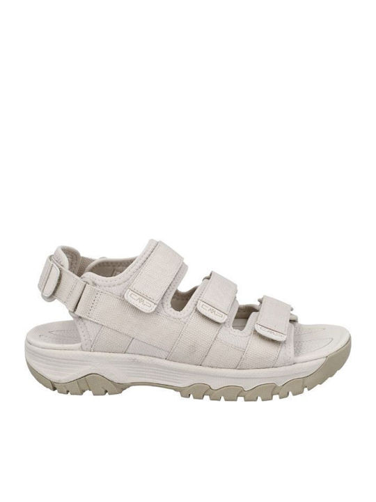 Hiking Flache Sandalen für Damen Sportlich Beigen