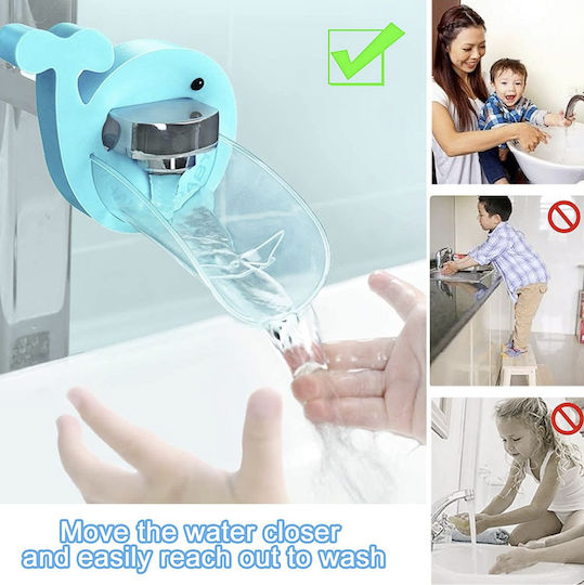 Luvlu Faucet Extender Blue 1pcs