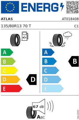 Atlas 135/80R13 70E-Commerce-Website Sommerreifen Reifen für Passagier Auto