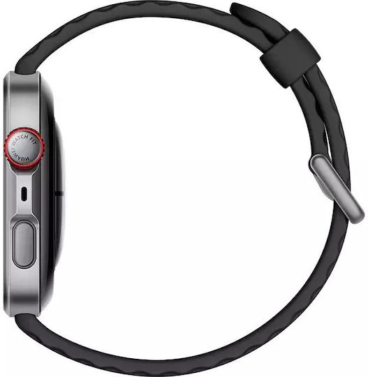 Huawei Watch Fit 4 Pro Aluminium 45mm Waterproof with Heart Rate Monitor (Black + Huawei Freebuds SE 2 Ceramic White)