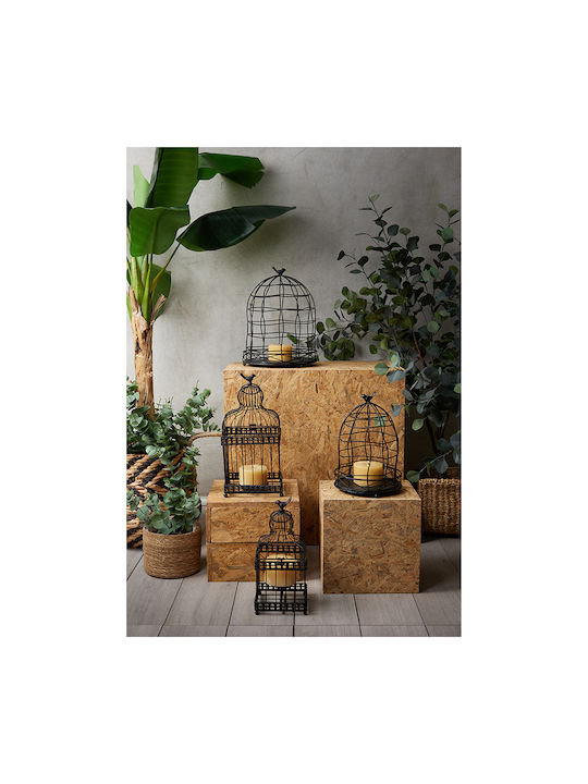 InTheBox Daisy Deco Σετ Φαναράκια Μεταλλικά Επιδαπέδια Μαύρα 2τμχ InTheBox Daisy Deco Σετ Φαναράκια Μεταλλικά Επιδαπέδια Μαύρα 2τμχ