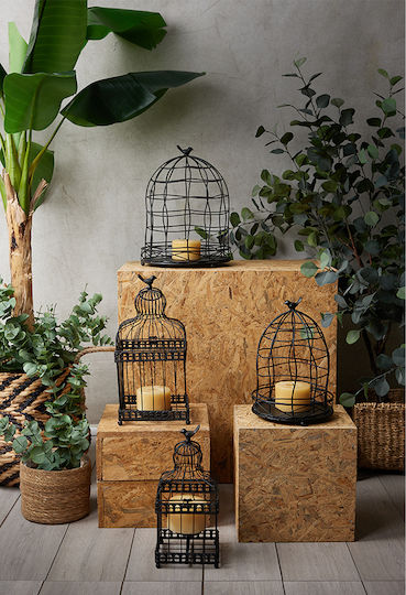 InTheBox Daisy Deco Floortop Metallic Lanterns Set Black 2pcs InTheBox Daisy Deco Floortop Metallic Lanterns Set Black 2pcs