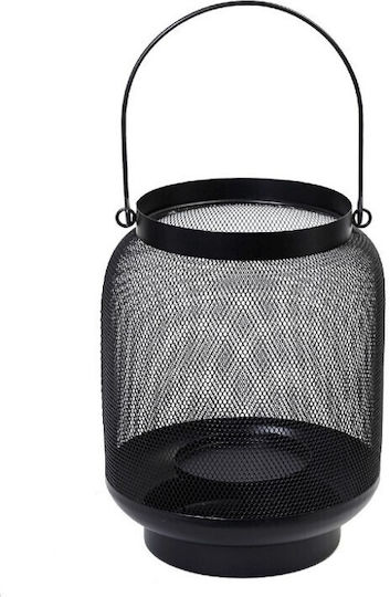 Espiel Laterne Metallisch Schwarz 14x14x19cm 1Stück Espiel Laterne Metallisch Schwarz 14x14x19cm 1Stück
