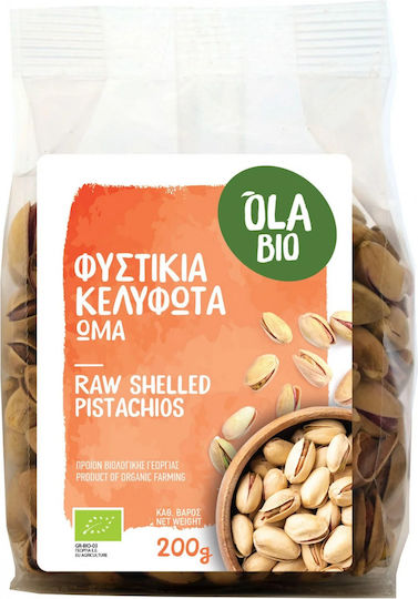 Ola Bio Biologisch Erdnüsse Schalen Roh Ungesalzen 200gr
