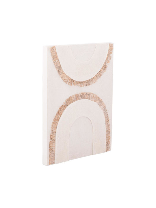 HomeMarkt Santorini Painting Wooden 48x4.5cm
