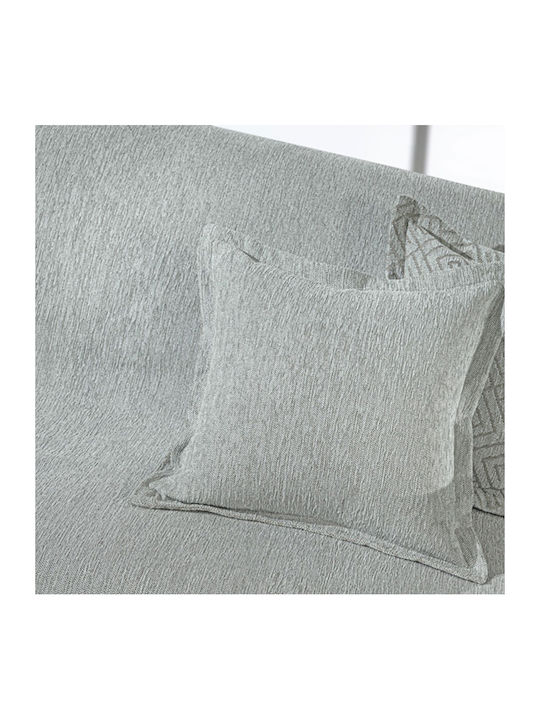 Guy Laroche Perth Zweisitzer-Sofa Überwurf Chenille 180x250cm Mint
