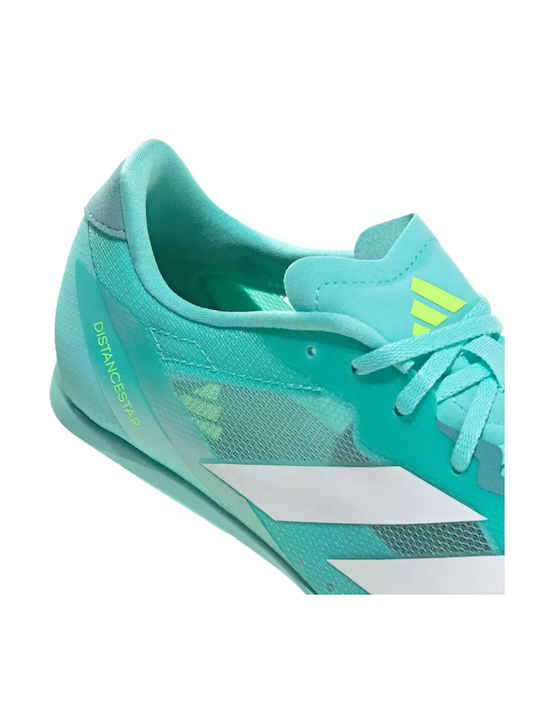 Distancestar Sport Shoes Spikes Yellow / Turquoise