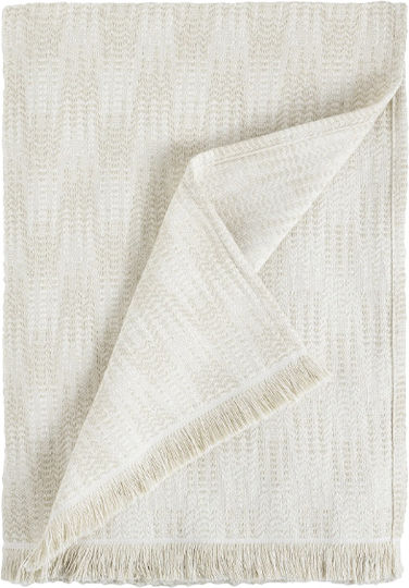 Nima Fonzo Cuvertură Pentru Canapea 3 Locuri 180x300cm Ivory Ecru