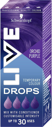 Schwarzkopf Live Drops Temporärer Farbstoff für Haare Orchid-Violett 30ml
