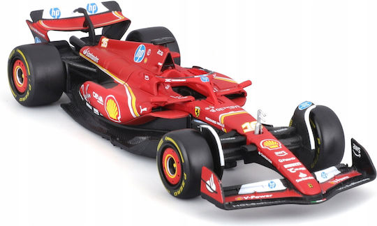 Bburago Ferrari Ferrari F1 Team Sf24 Modeling Figure Car Red in Scale 1:43 14x7x7cm.