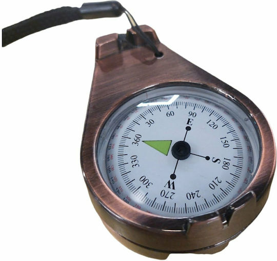 Nautical Metal Compass of Good Quality 5.5x8cm