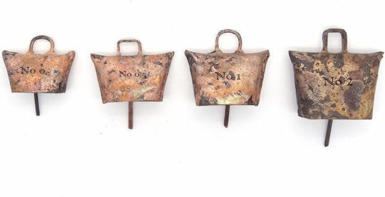 Schwarze Hundeglocke Traka Nr. 1