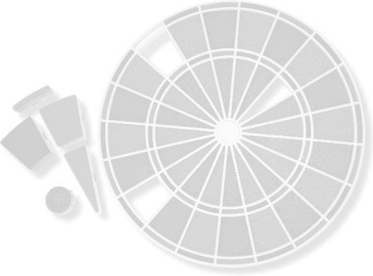 Replacement Segments Complete Set Karella Cb-25 Cb 50 Und Cb 90