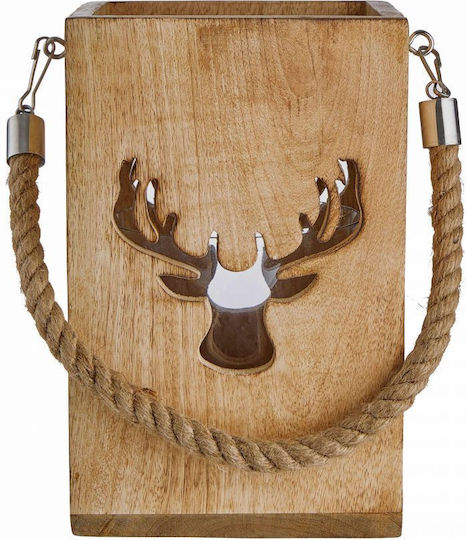 Butlers Christmas Wood Candle 24x16cm