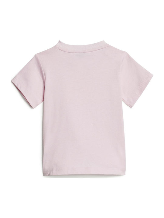 Kinder-Set mit Hose Sommer 2Stück Rosa Essentials
