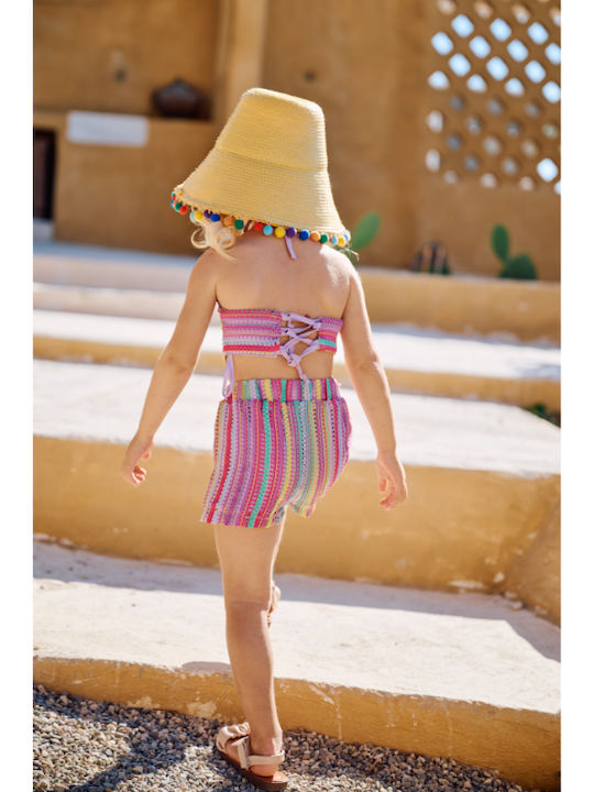 Kinder-Set mit Shorts Sommer 2Stück Lilac