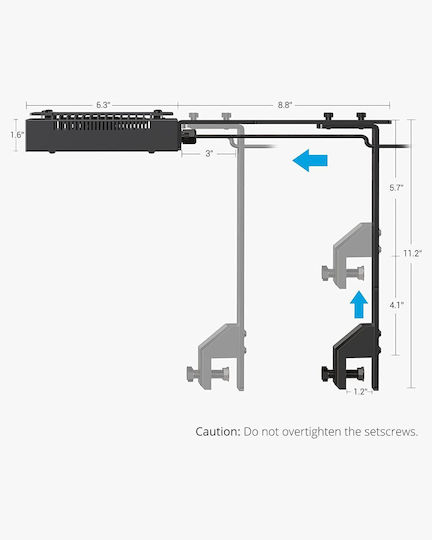 Leuchte Led-Lampe für Aquariumbeleuchtung 100W