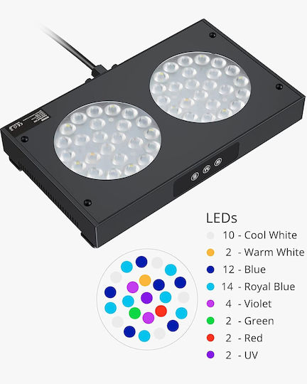 Leuchte Led-Lampe für Aquariumbeleuchtung 100W