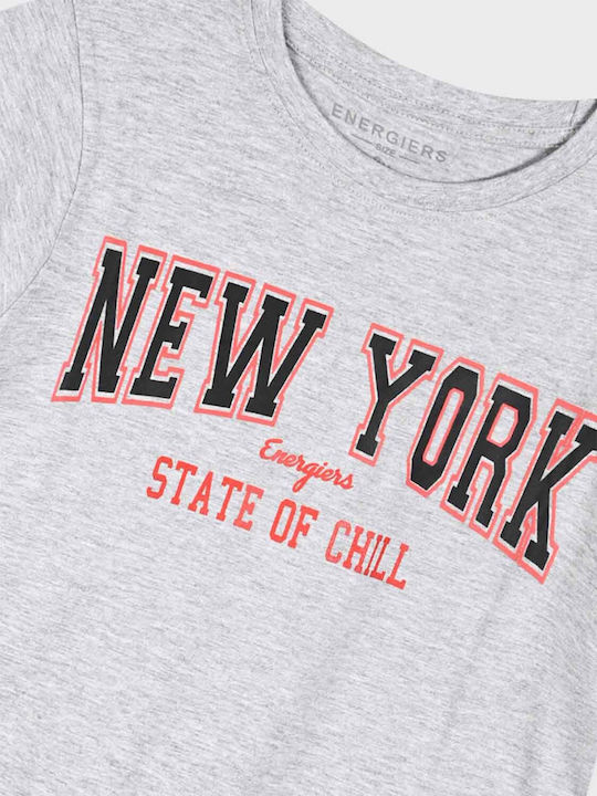 Kids' Set with Shorts Summer 2pcs Black New York