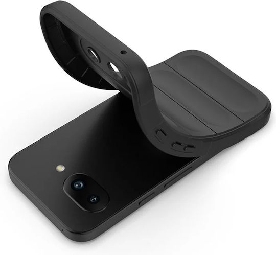 Techsuit Shield Back Cover Silicone Black (Google Pixel 9a)