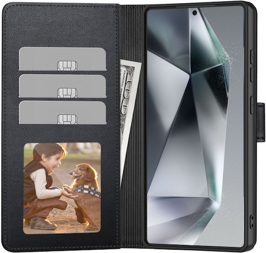 Tech-Protect Matte Wallet Σιλικόνης / Δερματίνης Μαύρο (Nothing Phone (3a))