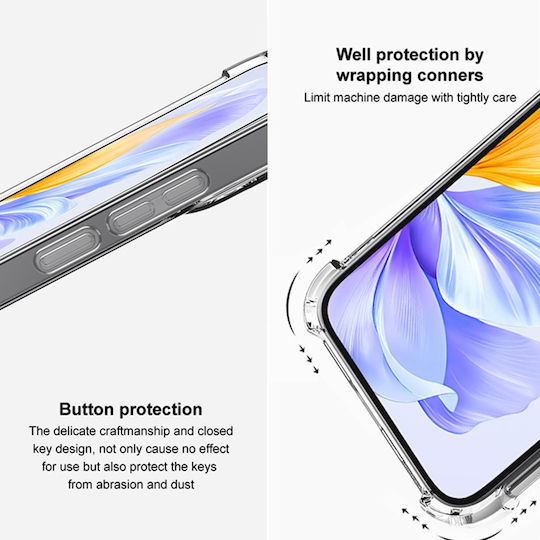 Techsuit Back Cover Silicon Transparent (Nothing Phone (3a))