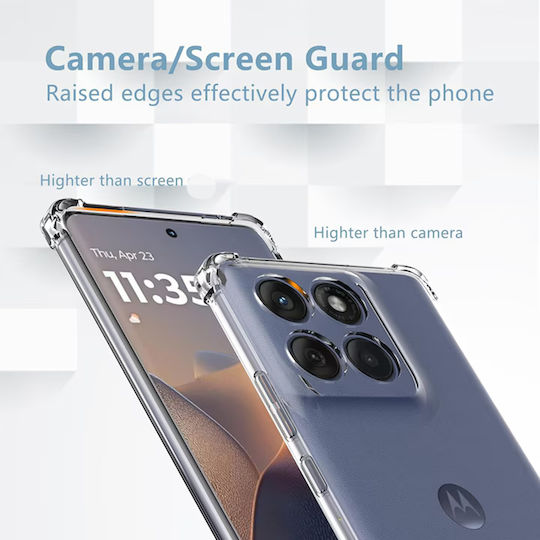 Techsuit Back Cover Silicon Transparent (Nothing Phone (3a))