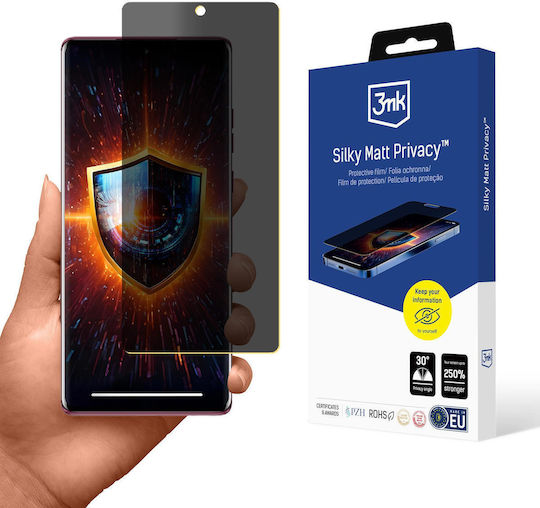 3MK Privacy Ματ Screen Protector (Motorola Edge 50 Fusion)