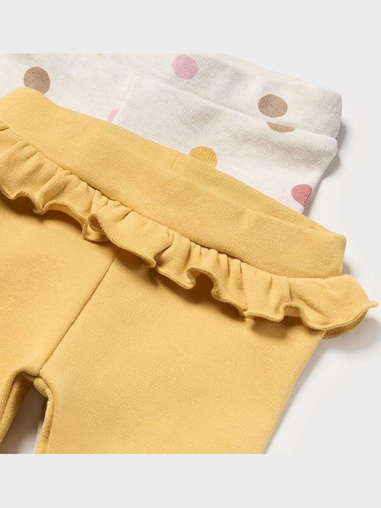 Kids' Set with Leggings Summer 4pcs Walnut