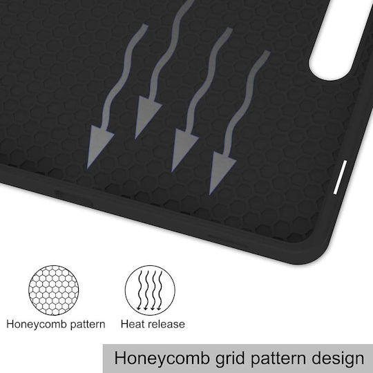 Techsuit Flip Cover Black (Samsung Galaxy Tab S10 FE Plus)