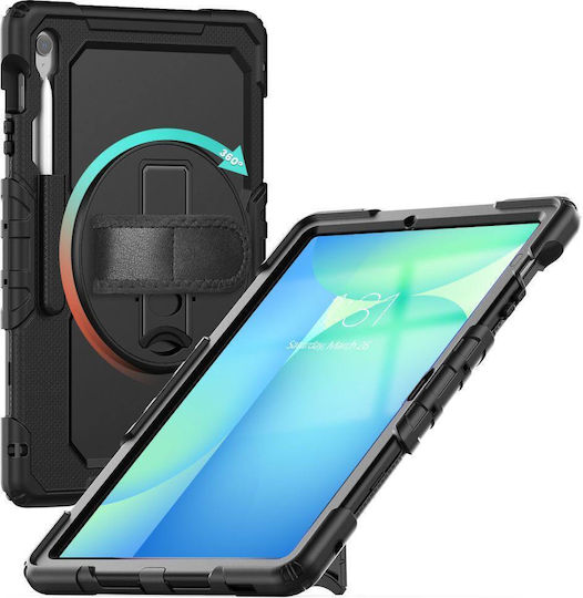 Tech-Protect Solid Флип капак Черен (Galaxy Tab S10 FE+ X620 / X626B)