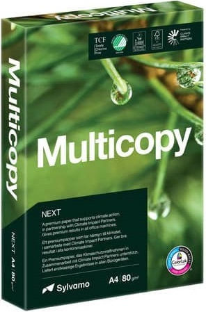 Multicopy Zero A4 Copy Paper 80g Box 5 Reams