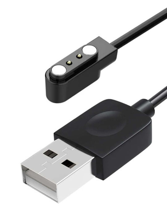 Zeblaze USB Charging Cable for Smartwatch Ares 3 Plus Black