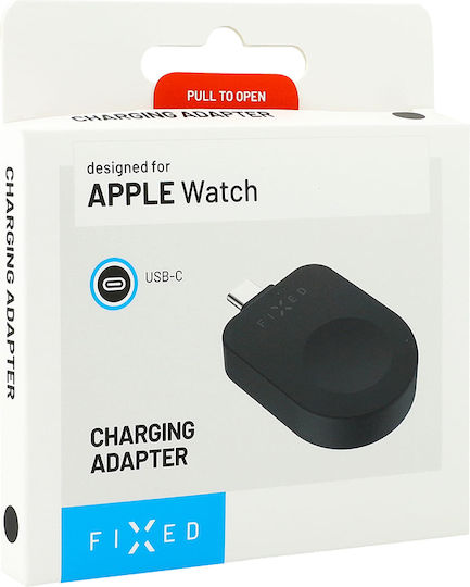 Fixed Зарядно за Apple Watch Черен