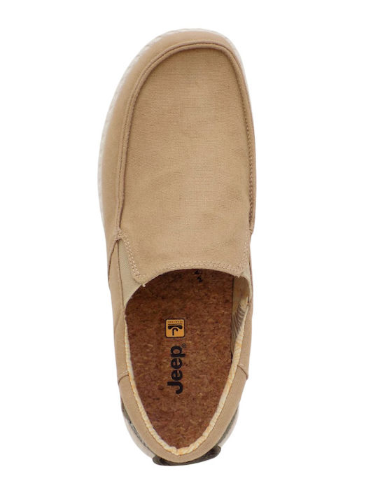 Men's Slip-Ons Beige