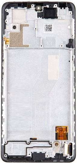 Screen Amoled Display + with Touch Mechanism and Frame for Xiaomi Redmi Note 10 Pro (Black)